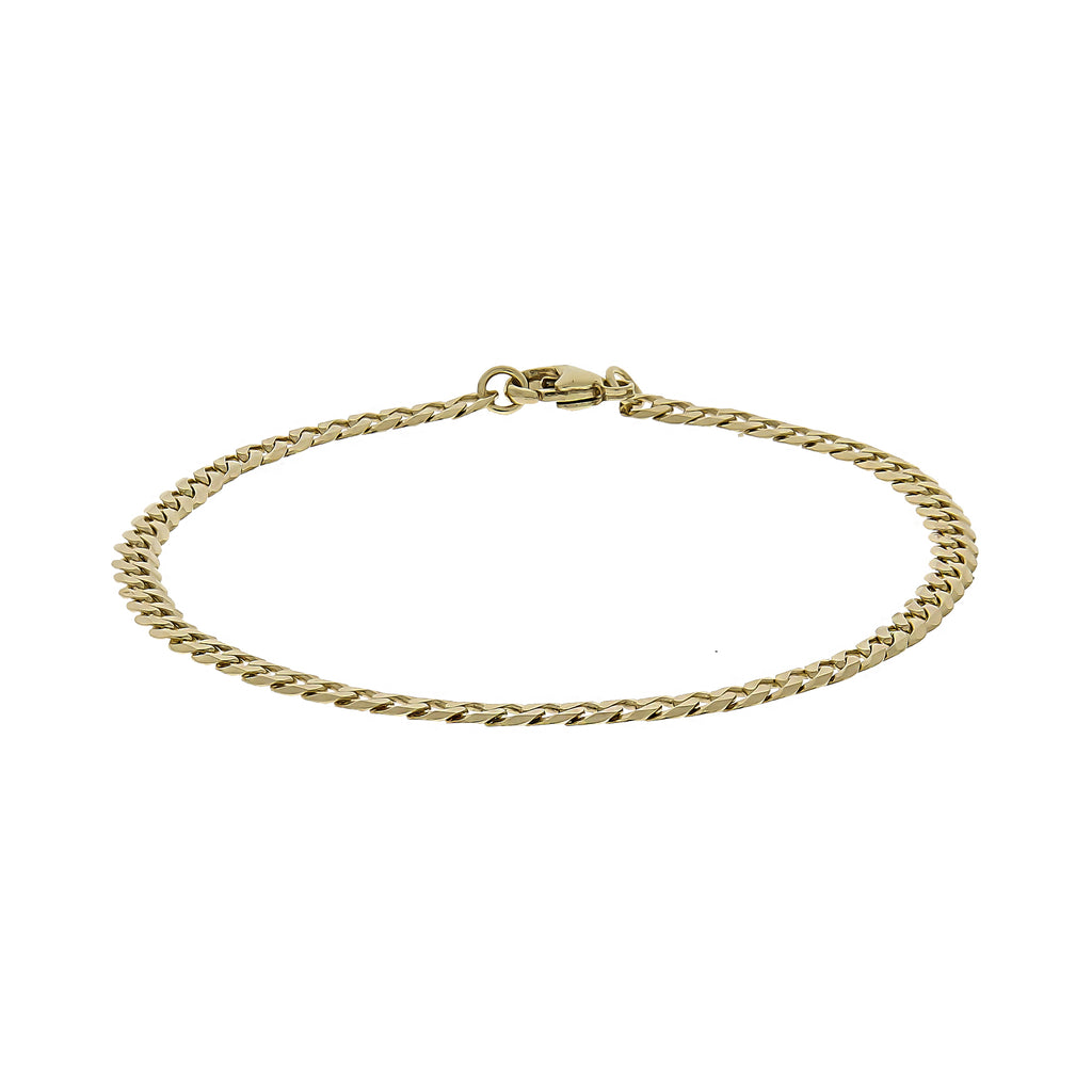 333 Gelbgold Panzerarmband