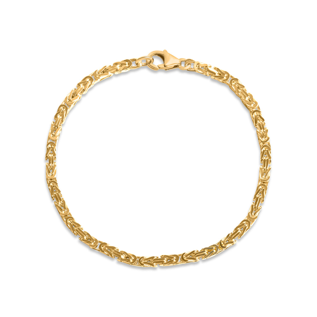 333 Gelbgold Königskette Armband