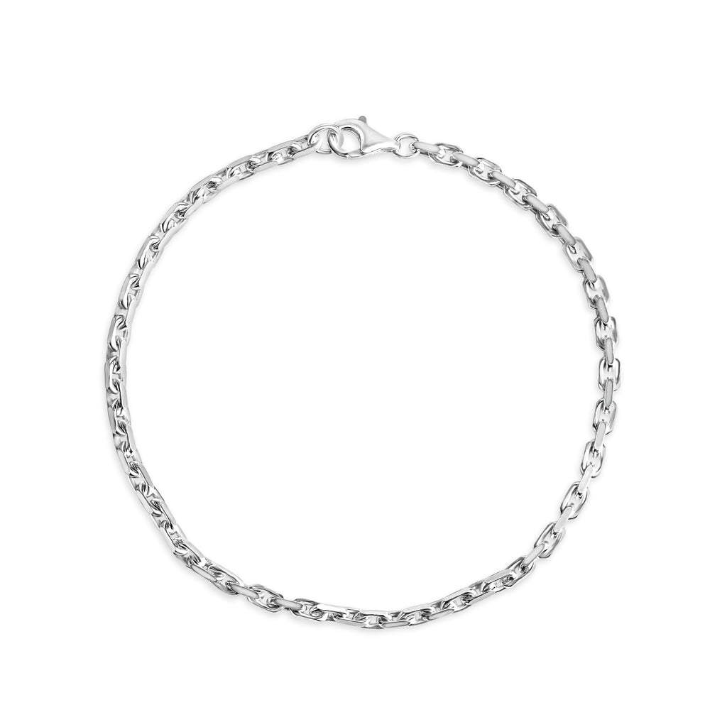 925 Sterling Ankerkette Armband