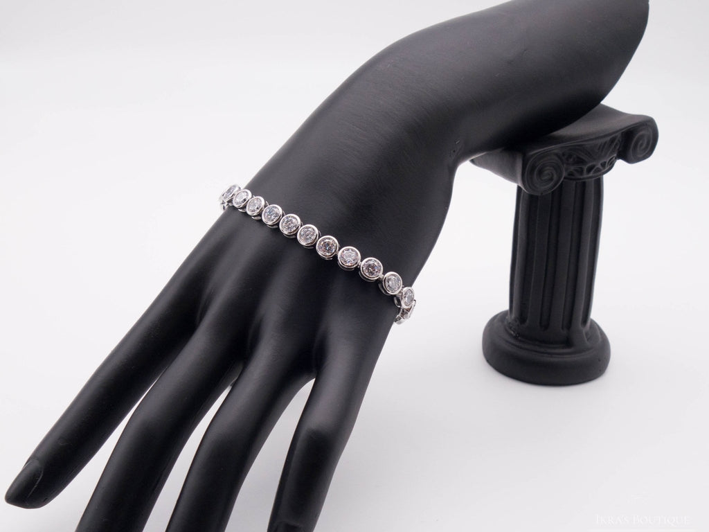 Berceste series Circle Zirkonia Armband - Ikra's Boutique